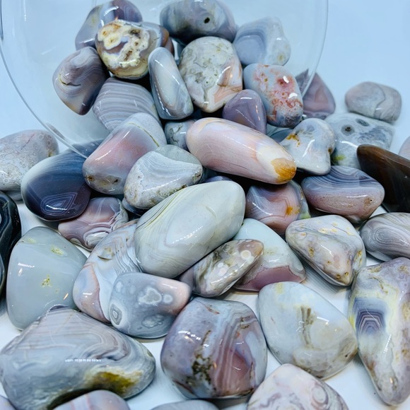 Tumbled Botswana Agate - Picture 3 of 3